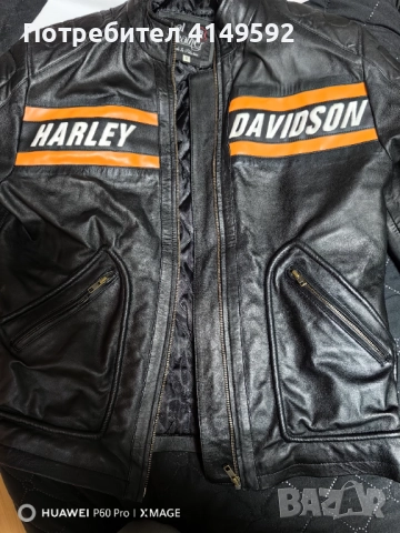 Кожено яке Harley Davidson, снимка 6 - Якета - 52989728