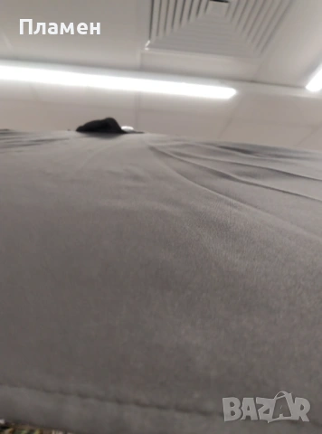 Сгъваем градински чадър ветроустойчив в сив цвят с ръчен механизъм, диаметър 2.7 м 6 спици сив цвят, снимка 5 - Градински мебели, декорация  - 53721439