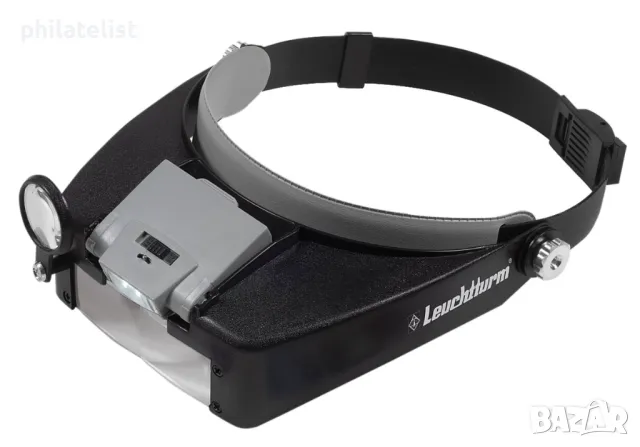 LED лупа за глава FOKUS с 1.5x до 8x увеличение– LEUCHTTURM, снимка 2 - Друга електроника - 50269381