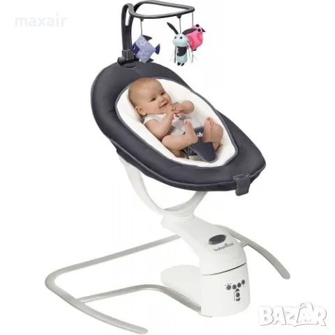 Babymoov Люлка Swoon Motion Zinc*Безплатна доставка, снимка 3 - Детски люлки - 48821659
