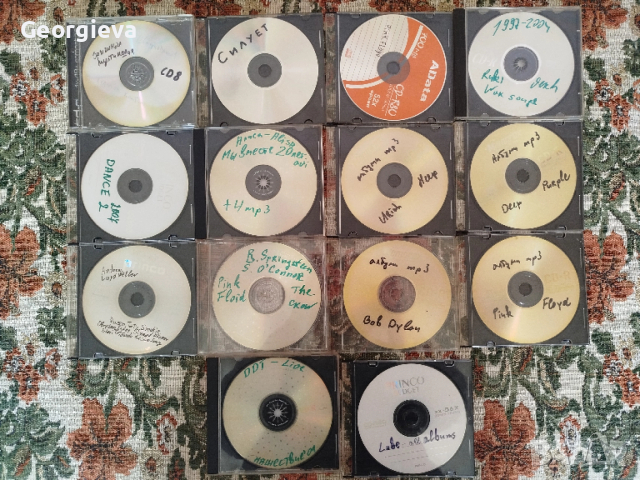 записани дискове 