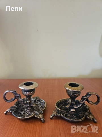 Месингови свещници 2 бр