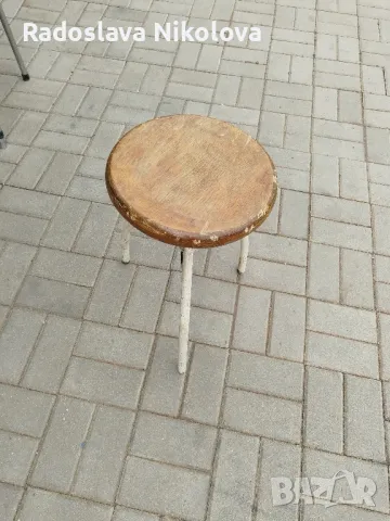 Винтов стол от соца , снимка 4 - Столове - 50074753