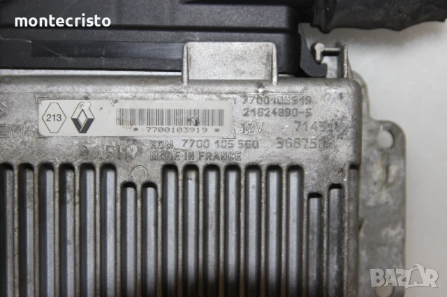 Моторен компютър Renault Twingo I (1993-2007г.) 7700103919 / 7700105560 / 7700103919, снимка 2 - Части - 51143662