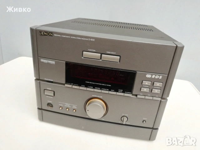 DENON компактен ресивър, снимка 3 - Ресийвъри, усилватели, смесителни пултове - 53588637