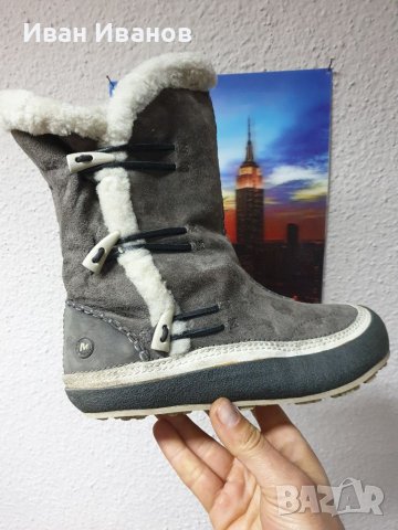 зимни термо  ботуши Merrell Spirit Tibet High Seal   номер 38 , снимка 4 - Дамски ботуши - 39266212