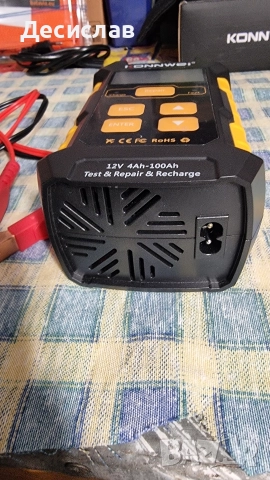 Зарядно и тестер за акумулатори, снимка 4 - Оригинални зарядни - 52955749