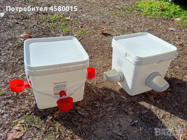 Хранилки и пойлки за кокошки и други пернати, снимка 2 - За птици - 52849882