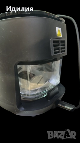 PABAREN 4.5L 1500W  Дигитален екран модел от 2025 360 градуса видимост на храната, снимка 5 - Фритюрници - 51719028