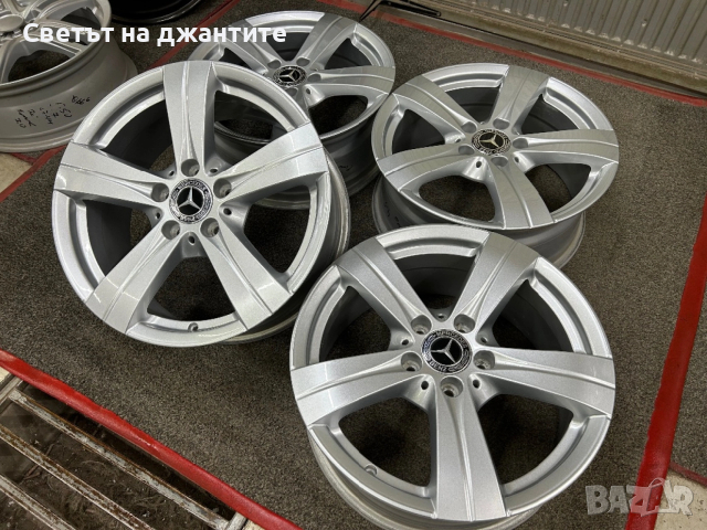 Джанти 17 Цола Mercedes C klass W204 W205 W206 Спорт Пакет Оригинални , снимка 4 - Гуми и джанти - 53613512