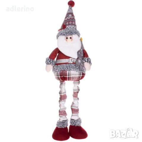 Дядо Коледа XXL, 57-80 см, регулируема височина, Дядо Мраз XXL, снимка 3 - Декорация за дома - 34390954