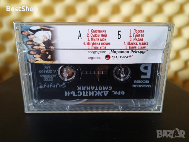 Оркестър Джипсън - Смотаняк, снимка 2 - Аудио касети - 35829479