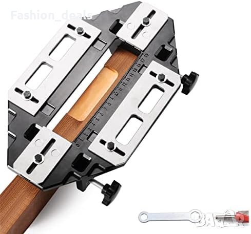 Нов уред Алуминиев инструмент за маркиране прорези панти Дървообработване, снимка 1 - Други инструменти - 42109817