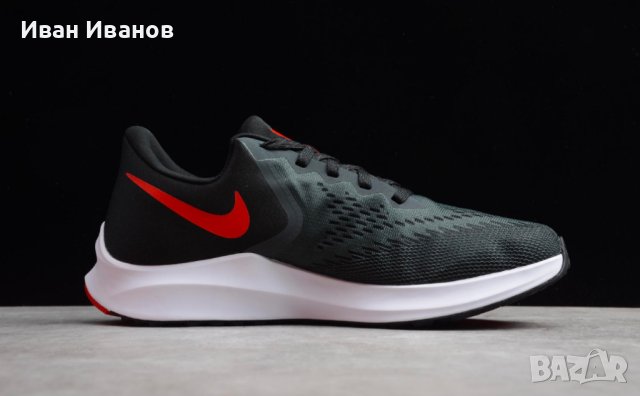 маратонки  Nike Zoom Winflo 6 University Red  номер 42,5-43, снимка 3 - Маратонки - 41388457