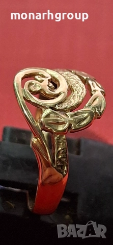 Златен пръстен, снимка 3 - Пръстени - 52879620
