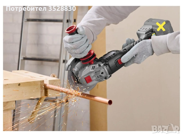 Parkside Performance PWSAP 20-Li G7 Акумулаторен Ъглошлайф с КОПЧЕ НОВ, снимка 7 - Ъглошлайфи - 53063083