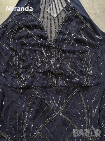 Рокля Lipsy London с пайети S, снимка 6 - Рокли - 51544468