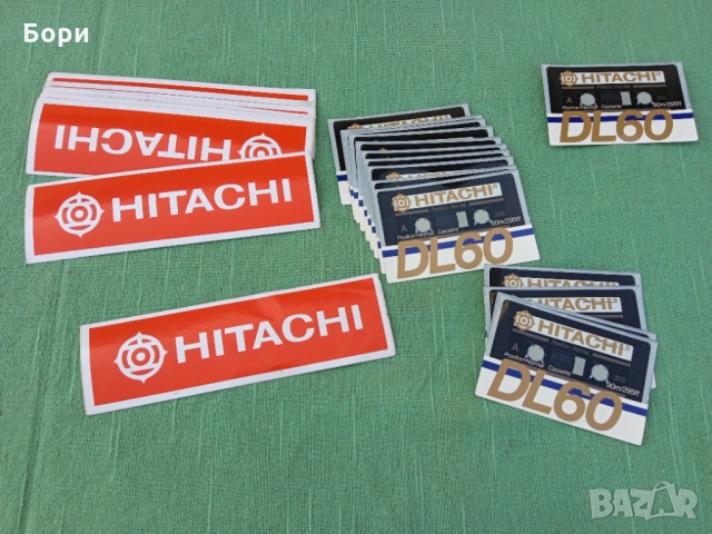 HITACHI ЛЕПЕНКИ СТИКЕРИ