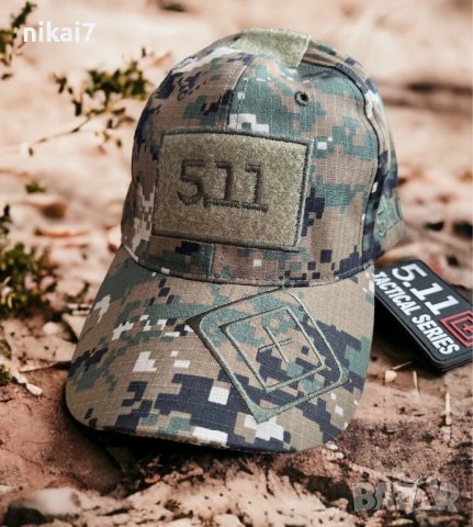 тактическа шапка 5.11 Tactical Multicam еърсофт лов стрелба, снимка 5 - Шапки - 42100116