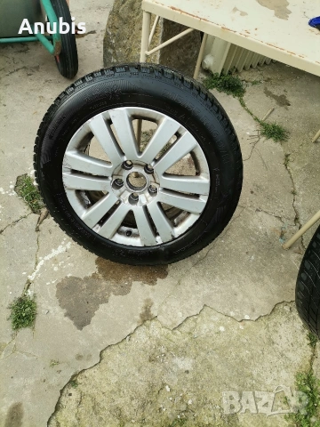 Джанти с зимни гуми 16 за VW , снимка 3 - Гуми и джанти - 53709378
