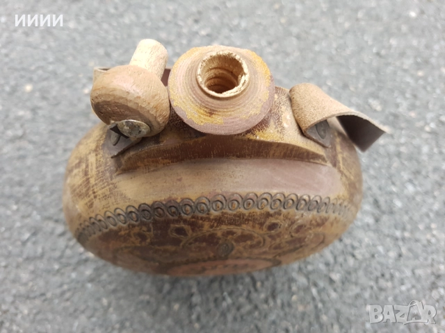 Бъклица бъкел с набивки , снимка 2 - Антикварни и старинни предмети - 52805813