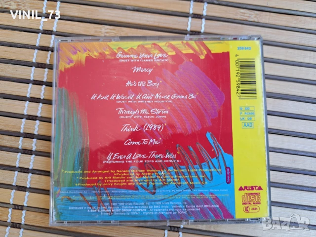 Aretha Franklin – Through The Storm, снимка 3 - CD дискове - 50878127