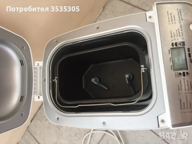  Хлебопекарна SilverCrest с две бъркалки, снимка 10 - Хлебопекарни - 51252322