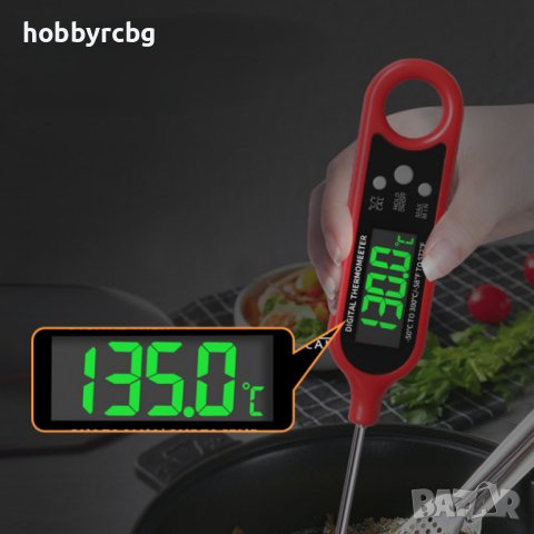 DTH-164 Готварски термометър за скара, месо, храна, вода, снимка 3 - Прибори за хранене, готвене и сервиране - 41892463