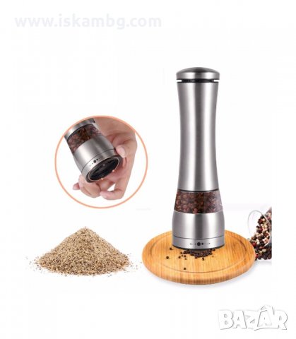 ЕЛЕКТРИЧЕСКА МЕЛНИЧКА ЗА ЧЕРЕН ПИПЕР - код 019 НА БАТЕРИИ, снимка 10 - Аксесоари за кухня - 33968726