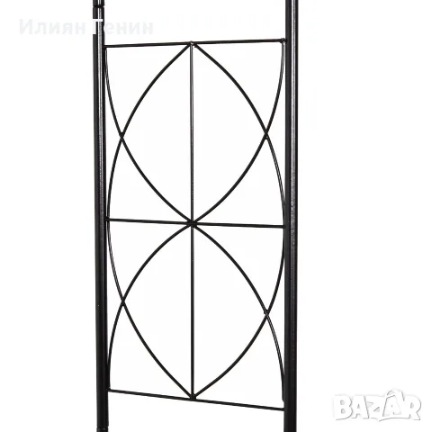 Метална арка за рози Outsunny, снимка 7 - Декорация за дома - 56149074