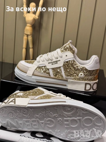 Dolce&Gabbana Дамски Маратонки👟Дамски Спортни Обувки Долче И Габана Код E1265, снимка 4 - Маратонки - 53755866