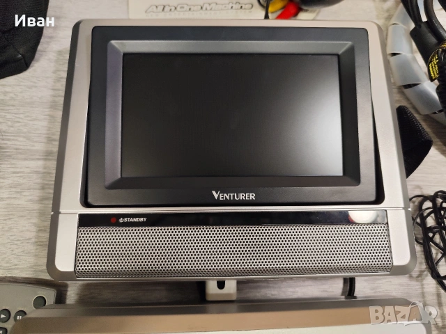 DVD за автомобил Venturer PVS 1961, 7" екран, 2 монитора с 1 кабел и чанта, снимка 6 - Аксесоари и консумативи - 53750201