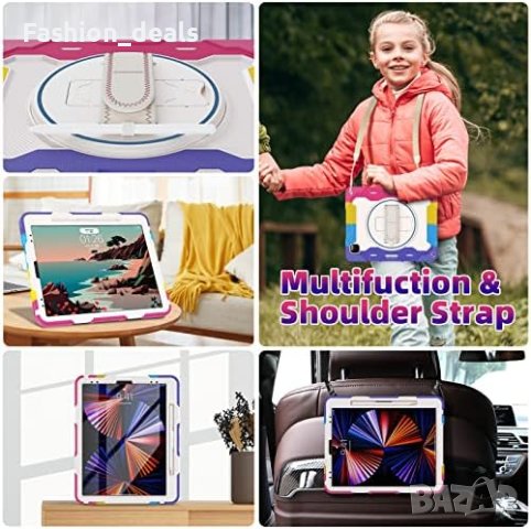 Нов калъф за iPad Pro 12.9 /6,5,4,3-то поколение с екранен протектор/Деца, снимка 2 - Таблети - 41479027