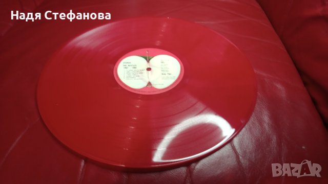 Двоен албум на Битълс THE BEATLES on red vinyl 1962/1966, снимка 5 - Грамофонни плочи - 44181929