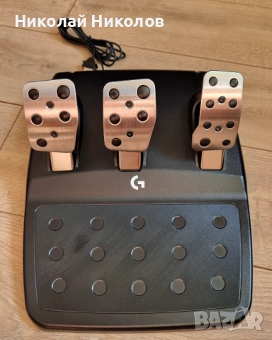 LOGITECH  Trueforce G923 racing wheel и pedals, LOGITECH driving force shifter, снимка 13 - Джойстици и геймпадове - 53733306