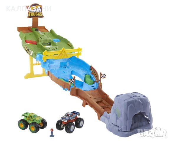 Hot Wheels - Комплект разбиващо състезание HGV12, снимка 2 - Коли, камиони, мотори, писти - 40676107