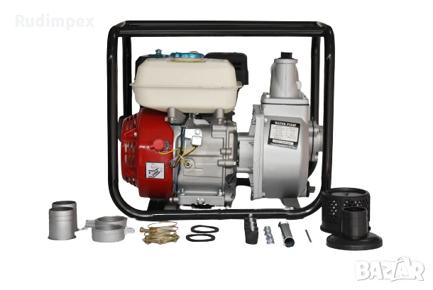 Бензинова Водна помпа Greenyard за поливане и отводняване 2 цола - 4.8 kw - 6.5 hp, снимка 3 - Водни помпи - 43183303