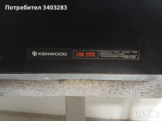 Тонколони Kenwood LSK200, снимка 2 - Тонколони - 53245049