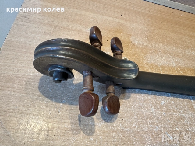 немска цигулка/размер4/4/, снимка 7 - Антикварни и старинни предмети - 53794744