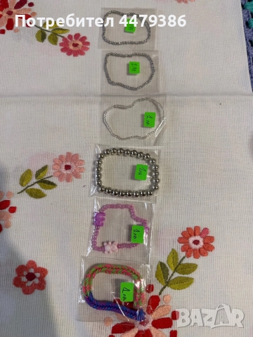 Ръчна изработка на гривни и букети, снимка 8 - Гривни - 52375829