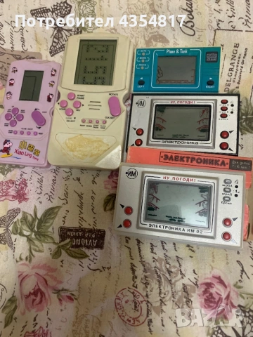 Стари Електронни Игри Ну пагади и Тетрис 