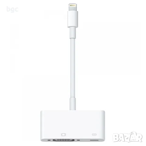 ЧИСТО НОВ Aдаптер Apple Lightning to VGA Adapter (MD825ZM/A) , снимка 5 - Аксесоари за Apple - 49629798