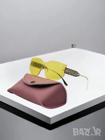 очила с черен обикновен калъф и ув защита fendi christian dior, снимка 12 - Слънчеви и диоптрични очила - 51458689