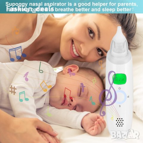 Нов Назален аспиратор за бебета, малки деца Почистване на носа сополи, снимка 5 - Други - 35955365