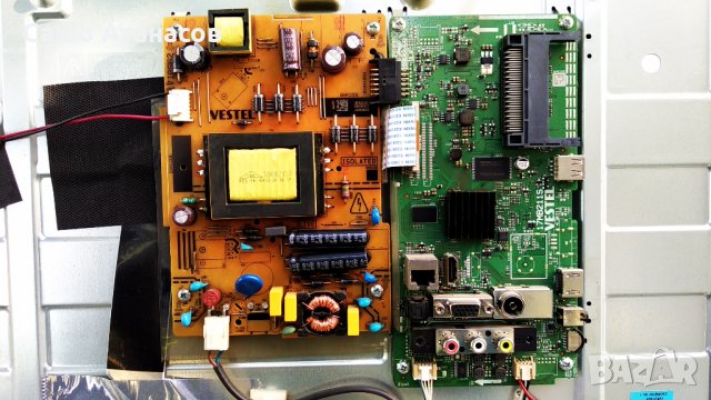 CROWN 32472SM със счупена матрица ,17IPS62 ,17MB211S ,6870C-0442B ,VES315WNDL-2D-N22 ,17LD166, снимка 7 - Части и Платки - 34510056