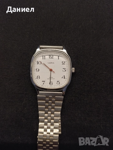 Часовник Чайка кварц, снимка 2 - Антикварни и старинни предмети - 52471735