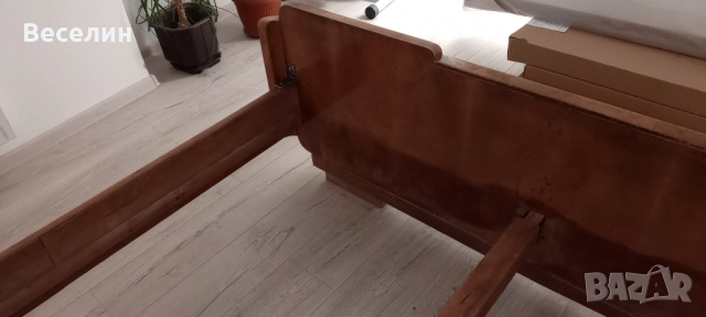Спалня от дърво за матрак с размери 164х190 см или 160х190 см, снимка 12 - Спални и легла - 52551299