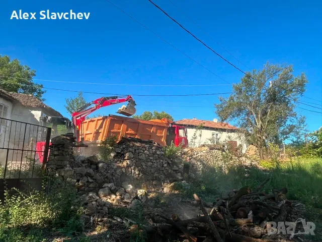 Услуги със самосвали и багер , снимка 5 - Транспортни услуги - 56107398