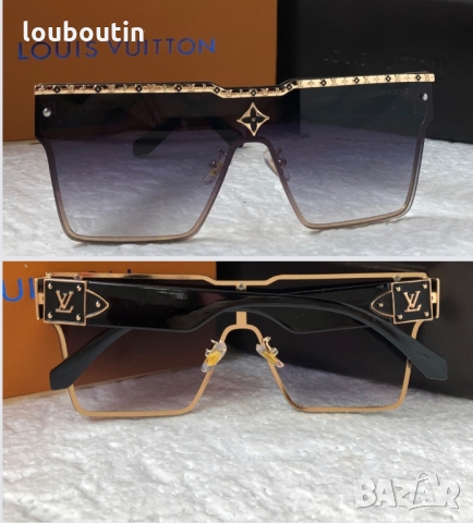 Louis Vuitton 2022 висок клас мъжки слънчеви очила унисекс дамски тип маска