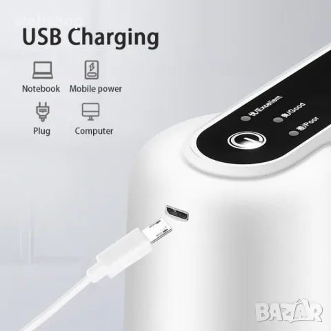 Електрическа помпа за вода, диспенсър/дозатор за бутилки, USB акумулатор, бутон ВКЛ./ИЗКЛ, снимка 7 - Друга електроника - 49719759